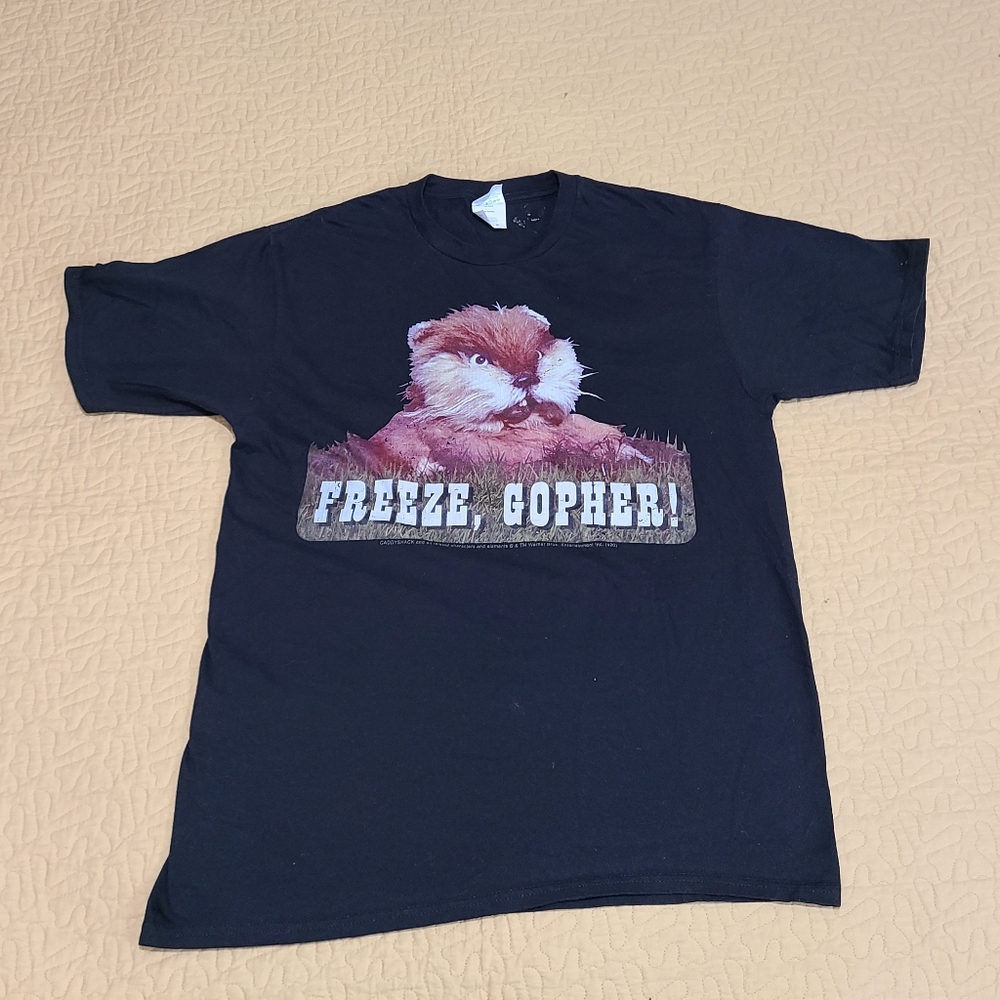 Vintage Caddy Shack (Freeze, Gopher !) T shirt size M - Picture 2 of 4